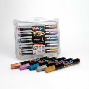 Estuche Marcador Metalizado Surtido Doricolor x 5 uds