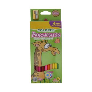 Colores Parchesitos 4 mm x 24 uds
