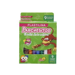Plastilina Corta Parchesitos x 9 und