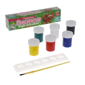 Tempera 22cc Parchesitos x 6 uds