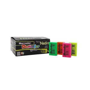 Borrador Neón Surtido F3 Doricolor x 24 uds
