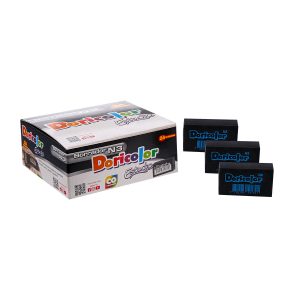 Borrador Negro N3 Doricolor x 24 uds