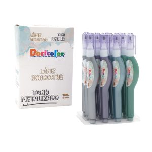 Corrector Liquido Doricolor 7 ml  Metalizado x 12 uds