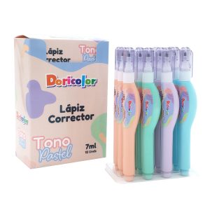 Corrector Liquido Doricolor 7 ml  Pastel x 12 uds