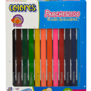 Colores Parchesitos 5 mm x 12 uds