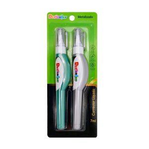 Corrector Líquido Doricolor 7 ml Surtido Metalizado x 2 uds
