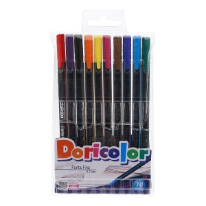 Punta Fina Doricolor Surtido x 10 uds