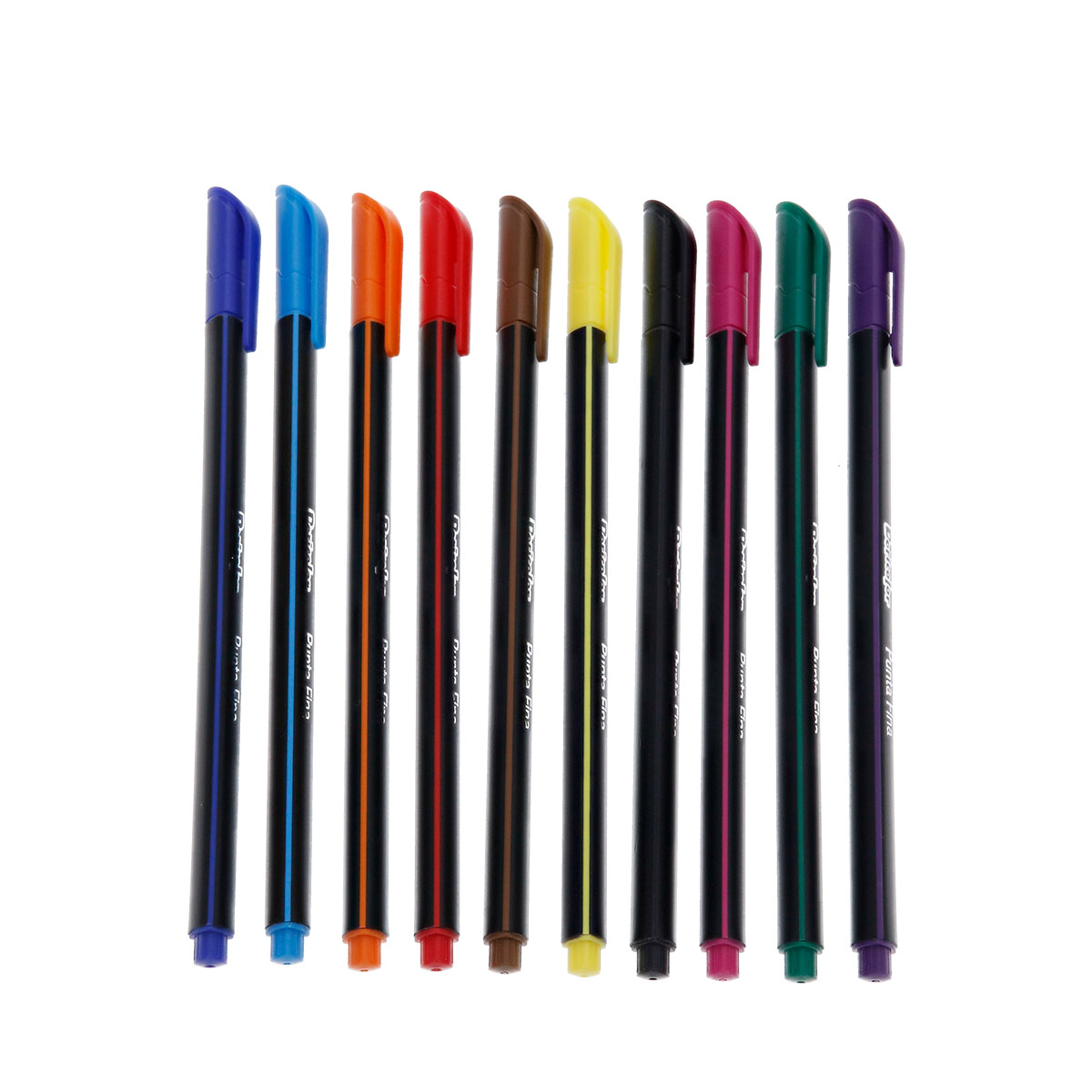 Doricolor. Blíster lapicero punta fina x10 UNDS. 2