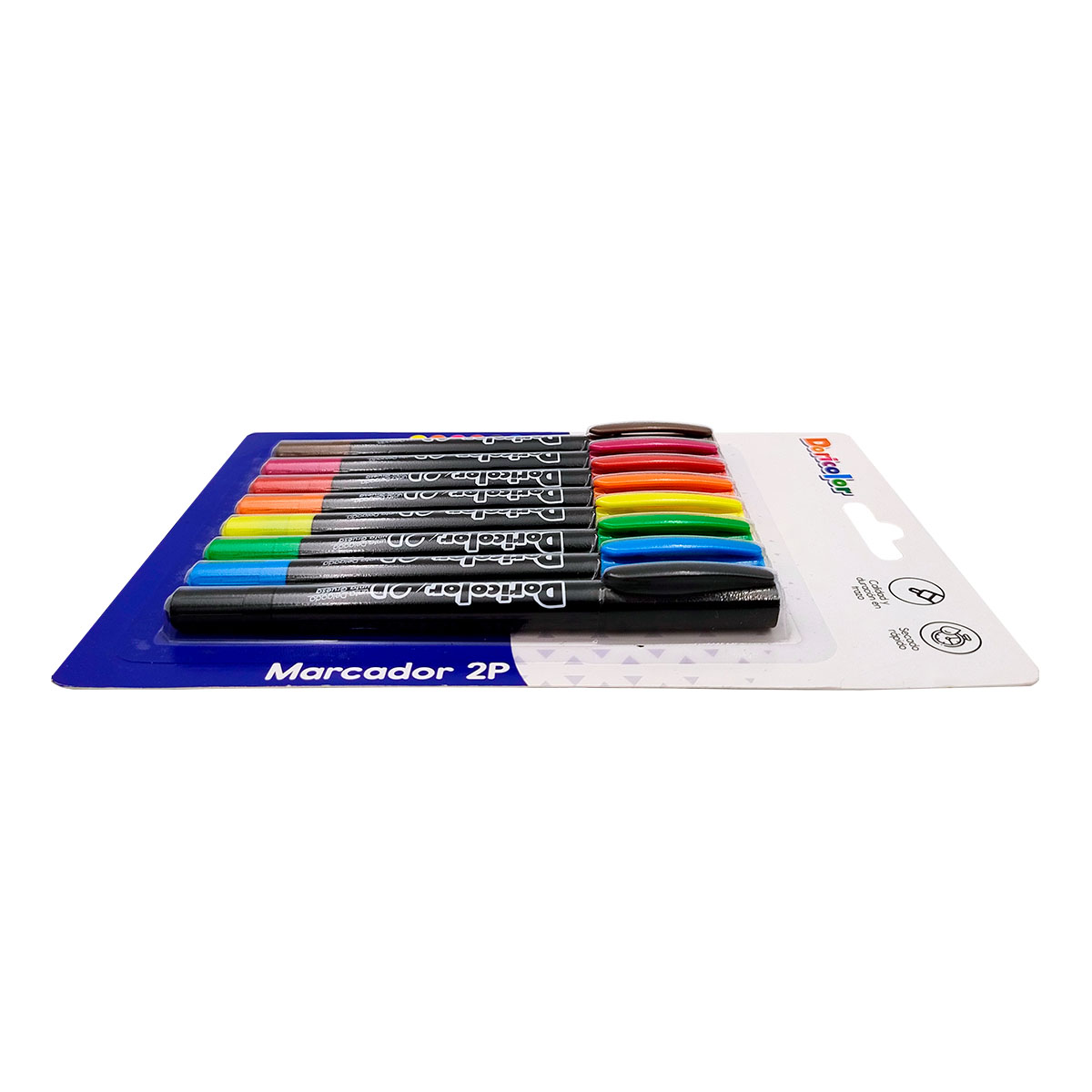 Doricolor. Blíster marcador 2P X8UNDS. 3
