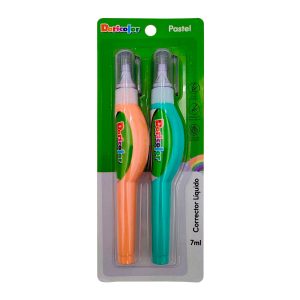 Corrector Líquido Doricolor 7 ml  Pastel x 2 uds