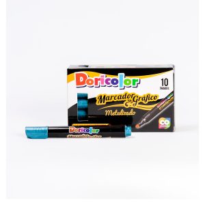 Marcador Metalizado Doricolor x 10 uds