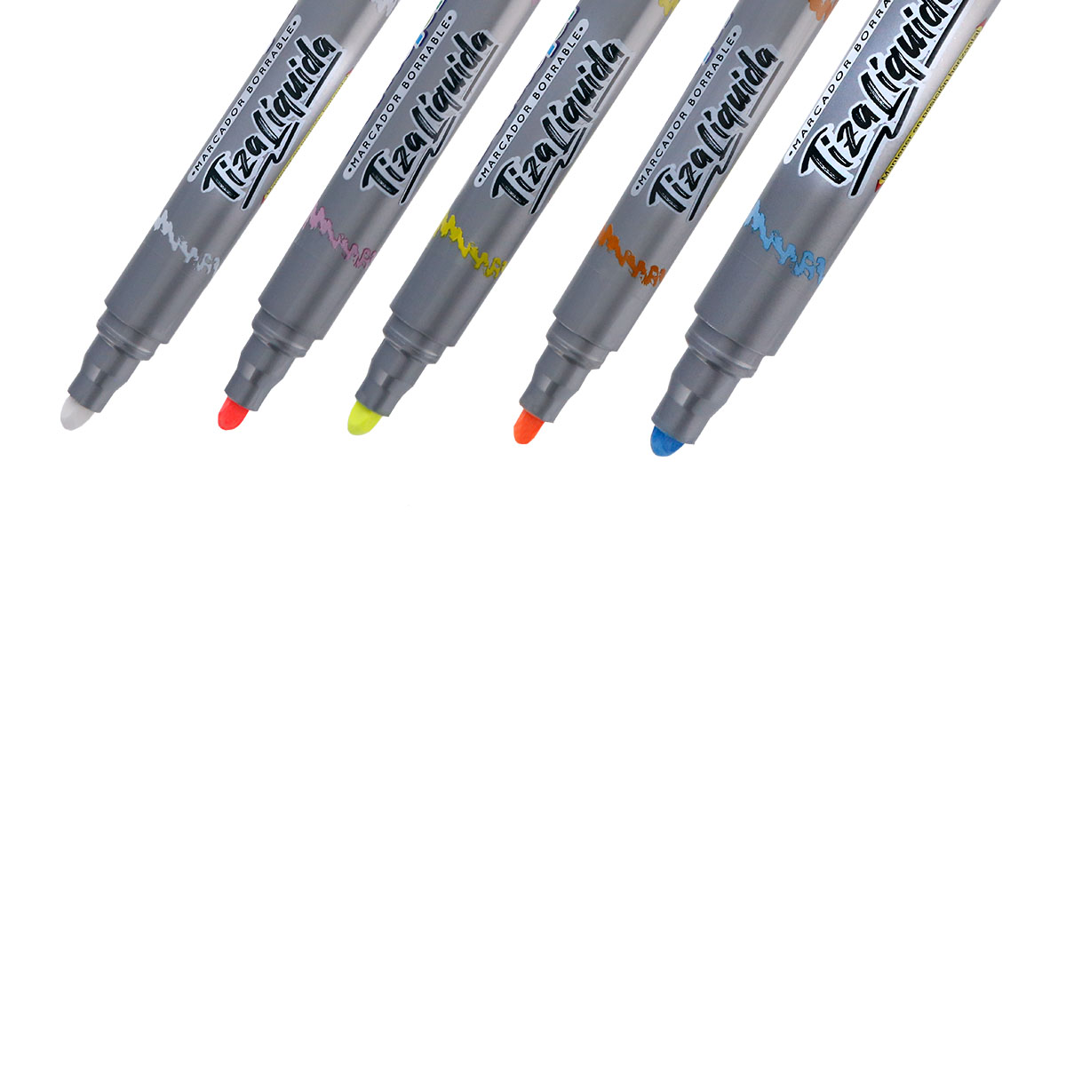 Doricolor. Estuche marcador tiza líquida 3