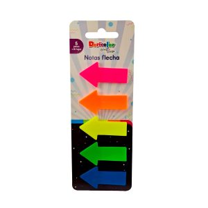 Notas Adhesivas Flechas Doricolor Surtidas x 125 uds
