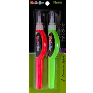 Corrector Liquido Doricolor 7 ml Neón Surtido x 2 uds