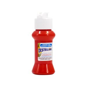 Pintura Acrílica Destellos Rojo Vivo 60 cc x 1 ud